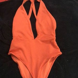 Forever 21 - Orange Retro Swimsuit